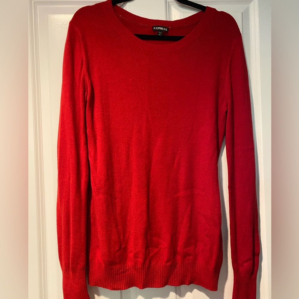 Express Vintage Red Women’s Sweater Sz L